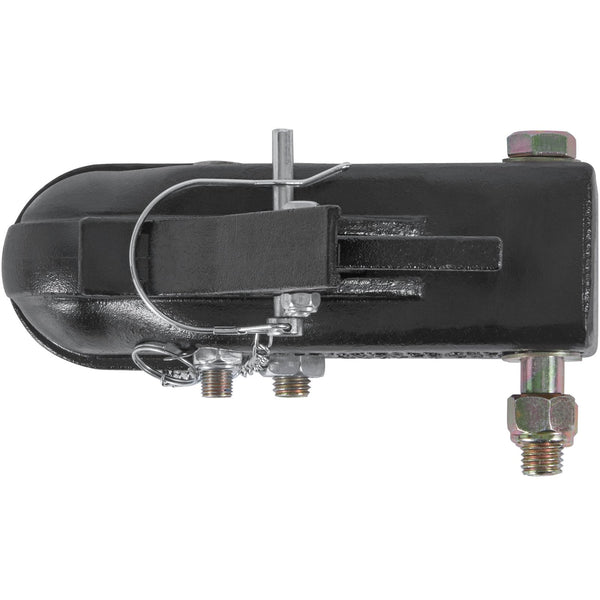 Vevor Trailer Coupler 2 5/16" Hitch Ball 15000 Lbs Capacity Heavy Duty Cast Channel Mount With Hardware Kit Ideal For Towing Station Wagons Pickup Tru