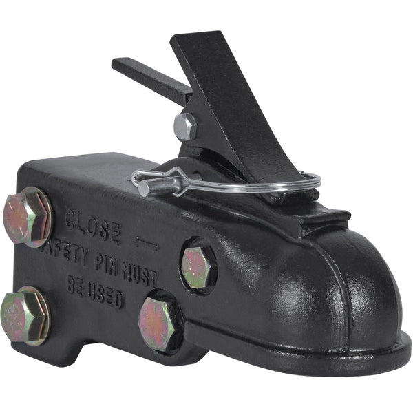 Vevor Trailer Coupler 2 5/16" Hitch Ball 15000 Lbs Capacity Heavy Duty Cast Channel Mount With Hardware Kit Ideal For Towing Station Wagons Pickup Tru