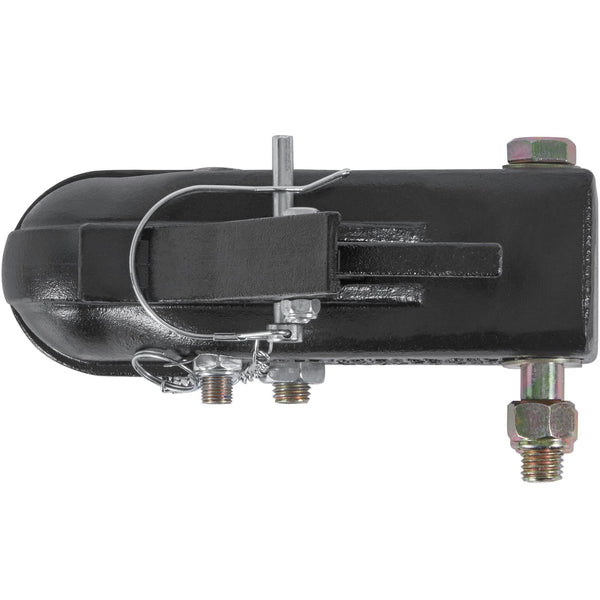 Vevor Trailer Coupler 2 5/16" Hitch Ball 15000 Lbs Capacity Heavy Duty Cast Channel Mount With Hardware Kit Ideal For Towing Station Wagons Pickup Tru