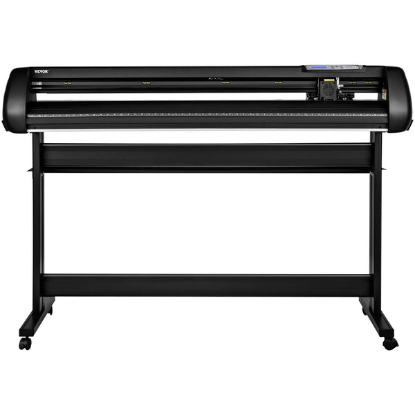 Vinyl Cutter 53Inch Plotter With Stand Adjustable Speed Force Sign Making Signmaster Software Tape Tools Printer Available Com/Usb/Bluetooth Other Saw