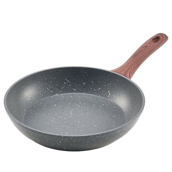 Vevor Frying Pan Skillet Aluminum Egg Pans 3 Piece Set (250 280 325 Mm) Nonsitck Heavy Duty Skillets With Heat Resistant Handle Chef's Kitchen Cookwar