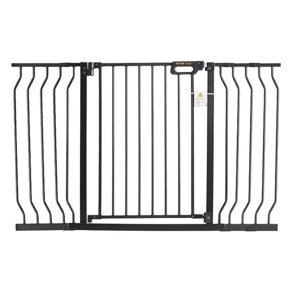 Baby Gate 749 1229 Mm Extra Wide 762 High Dog For Stairs Doorways And House Easy Step Walk Thru Auto Close Child Pet Security With Pressure Mount Wall