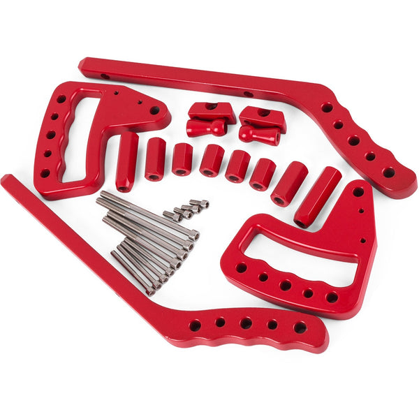 Vevor Hand Grips Front Rear Compatible With 2007 2017 Jeep Wrangler Jk New Recovery Tracks