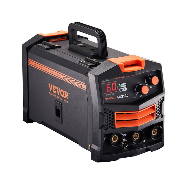 Vevor Mig Welder 130Amp Gasless Flux Core Welding Machine With Igbt Inverter Other Welding Equipment