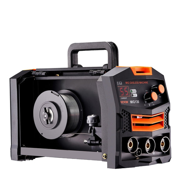 Vevor Mig Welder 130Amp Gasless Flux Core Welding Machine With Igbt Inverter Other Welding Equipment
