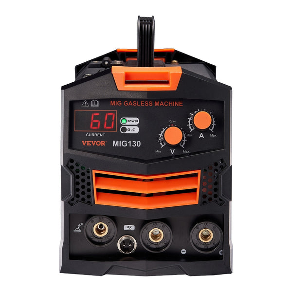 Vevor Mig Welder 130Amp Gasless Flux Core Welding Machine With Igbt Inverter Other Welding Equipment