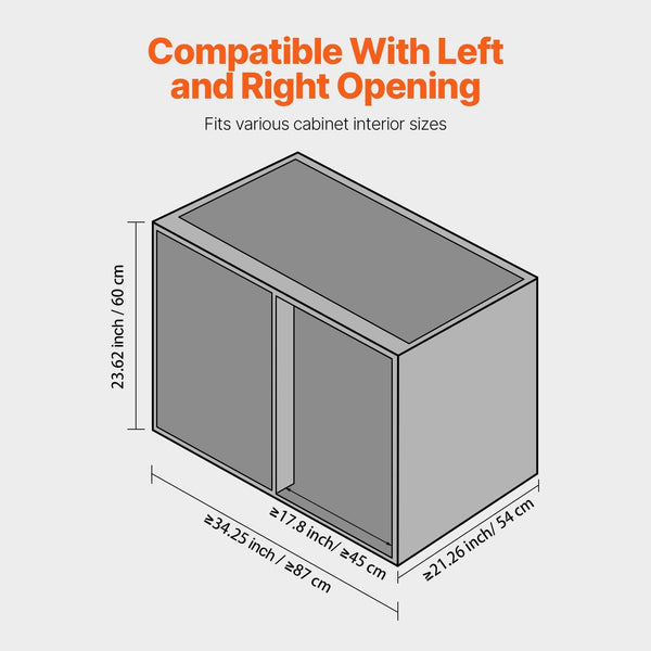 18"W Opening Blind Corner Pull Out Organizer 2 Tier 4 Shelf Kitchen Cabinet Magic Chrome Carbon Steel Storage Basket Slide Left & Right Compatible Oth