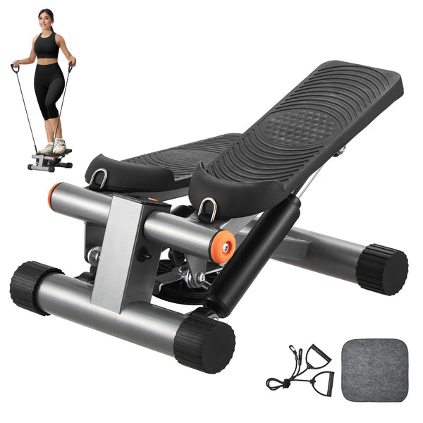 Vevor Stair Stepper For Exercise At Home Mini With Resistance Band Step Machines