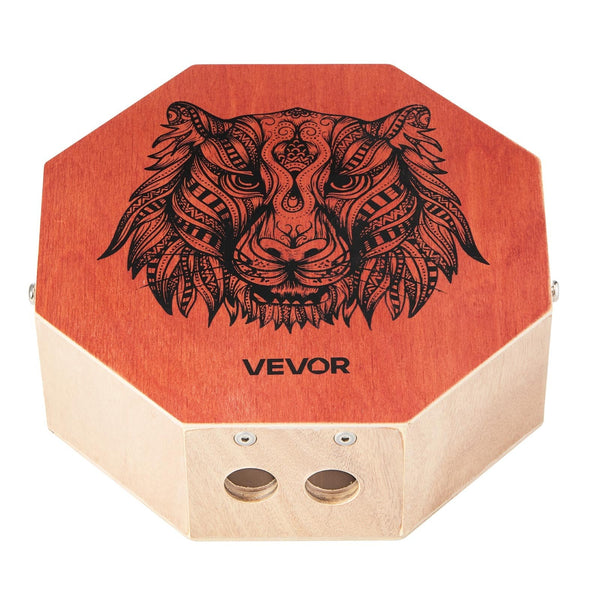 Vevor Unique Cajon Box Drum With Internal Guitar Strings 295 X 100 Mm Other Percussion