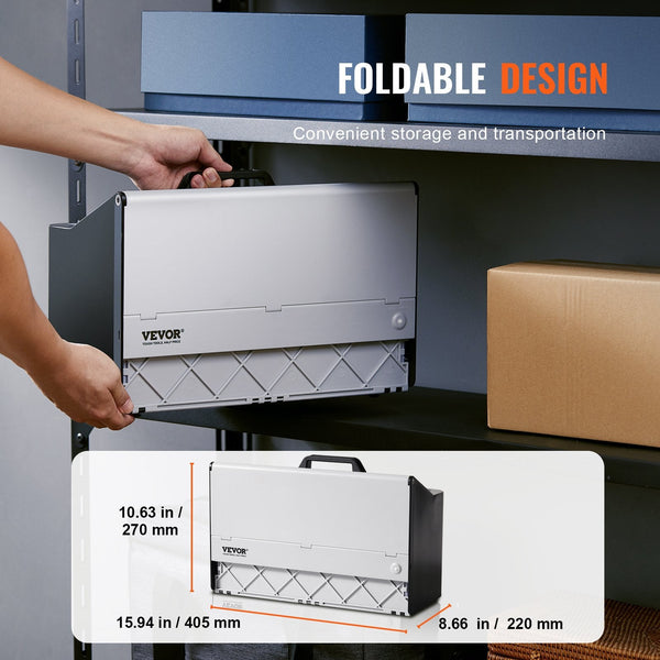 Vevor Airbrush Spray Booth Portable Hobby Paint Kit With 4 Led Light Powerful Dual Exhaust Fans Turntable And 6 Ft Extension Hose For Painting Models