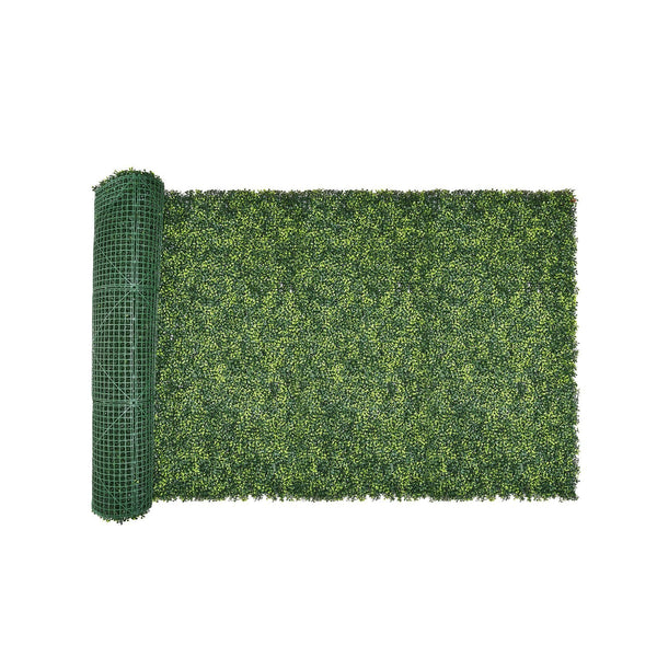 Vevor Artificial Grass Wall Panels 40 X 120 Inch Greenery Hedge Screen Artificial Plant Panels