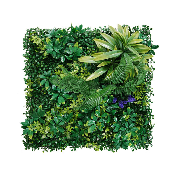 Vevor Artificial Grass Wall Panels 8 Pcs 20 X Inch 3D Greenery Boxwood For Indoor Outdoor Decor Privacy Backdrop Hedge Screen Garden Artificial Plant