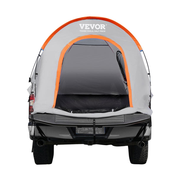 Truck Bed Tent 5.5' 6' Pickup With Rain Layer And Carry Bag Waterproof Pu2000mm Double For Camping Accommodate 3 Person Traveling Outdoor Activities T