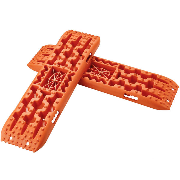 Vevor 10 Ton Traction Boards With Pp Material Recovery For Off Road Vehicles/Cars/Pickups/Suvs/Rvs Pair Tire Mats On Snow Sand Mud And Loose Terrain S