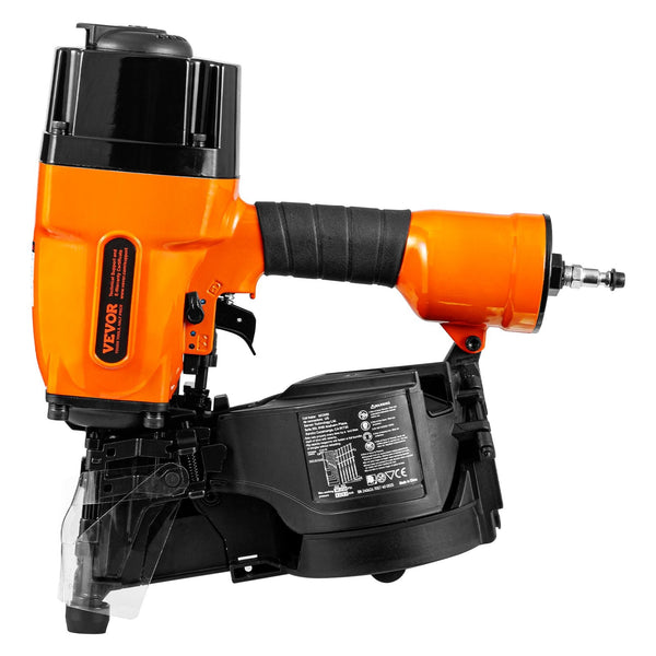 Vevor Mcn90 Coil Framing Nailer 45Mm To 90Mm 15 Degree Pneumatic Gun Nail & Staple Guns