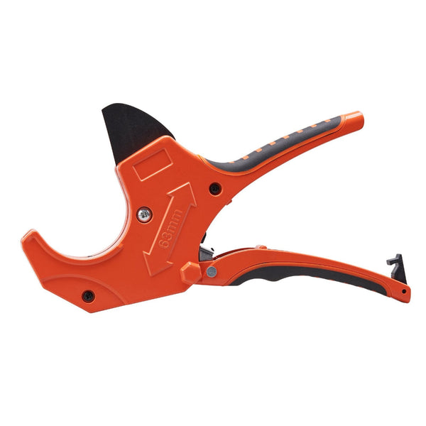 Vevor Pvc Pipe Cutter 0 2 1/2" O.D. Ratcheting Heavy Duty Tube Cutting Tool With Spare Sk5 Blade For Cpvc Pp Pex Rubber Hoses Other Pipe Tools