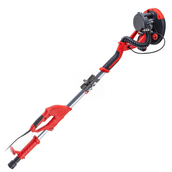 Vevor Drywall Sander 750W Electric Variable Speed 8001750Rpm Foldable Sheetrock With Telescopic Handle Vacuum Bag 6 Pads Drywall Tools
