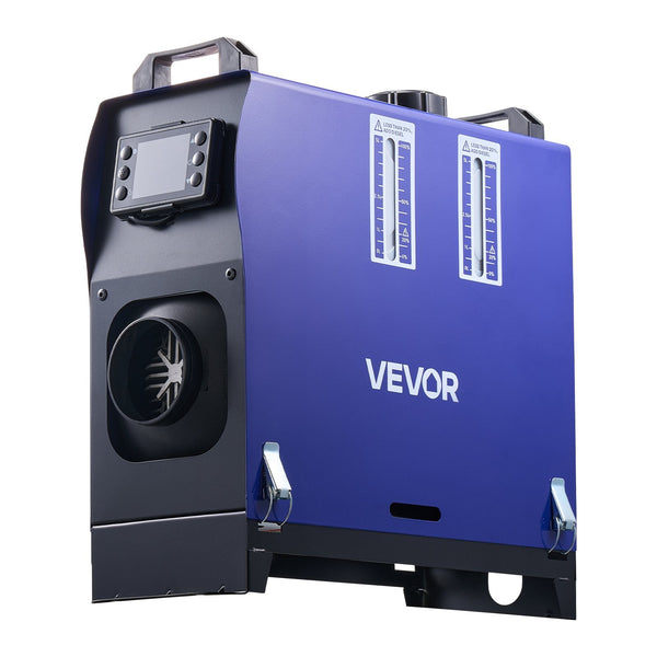 Vevor Diesel Heater 8Kw Dc 12V/24V All In One Portable Air With Remote Control And Lcd Screen Fast Heating Low Noise 5 Fuel Tank For Vehicles Vans Rvs