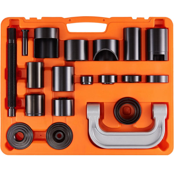Vevor Ball Joint Press Kit 21 Pcs Tool C Remove And Install Tools For Most 2Wd 4Wd Cars Heavy Duty Repair Automotive Repairing Mixed Hand Tool Sets
