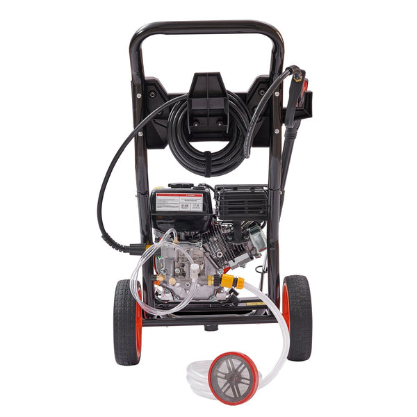 Vevor Gas Pressure Washer Powered 3400 Psi 2.6 Gpm 210Cc 5 Nozzles Pressure Washers