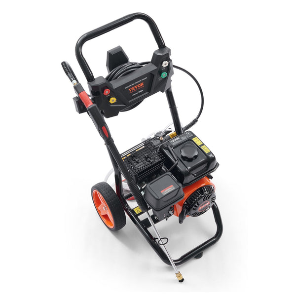 Vevor Gas Pressure Washer Powered 3600 Psi 2.6 Gpm 210Cc 5 Nozzles Pressure Washers