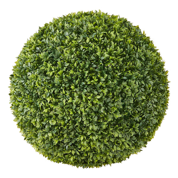 Artificial Topiary Ball 584Mm Faux Boxwood Plant Balls Fake Silk Tree Look Real Easy Assembly Green Artificial Plants