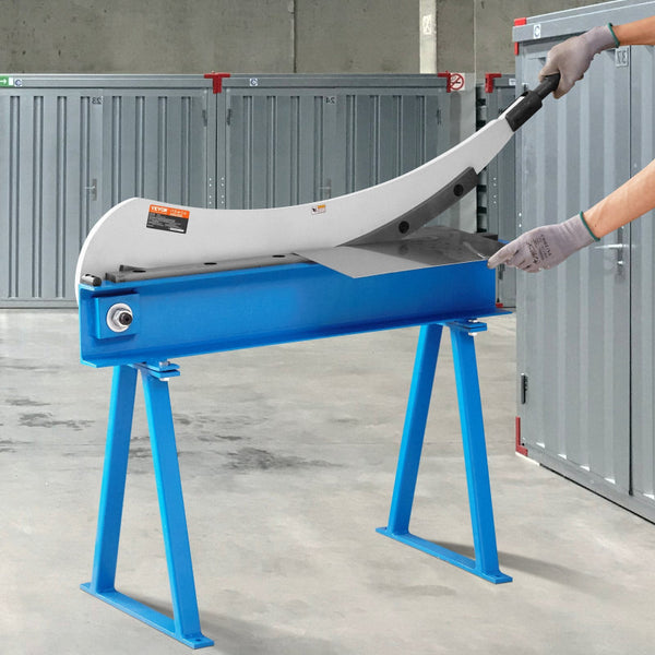 Vevor 800Mm Manual Hand Plate Shear For Metal Sheet Processing Benchtop Cutter With Q235 Material Crafts Thick Steel Crafting Heavy Duty Roll Press Ma