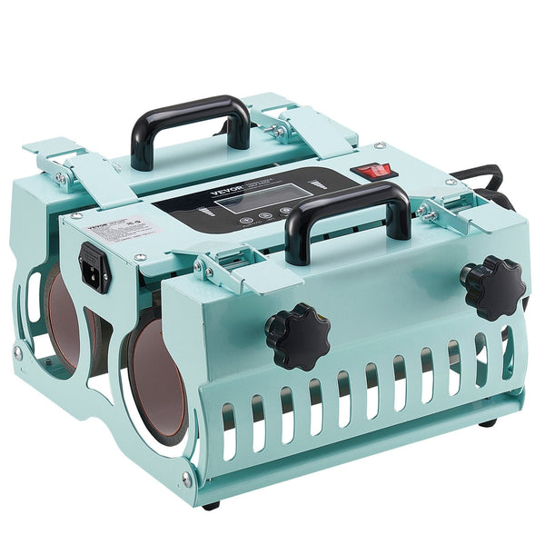 Vevor Tumbler Heat Press Machine 2 Station Heaters 11 30Oz Mug Sublimation Craft Printmaking