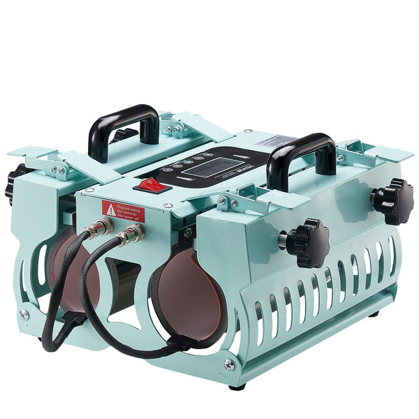 Vevor Tumbler Heat Press Machine 2 Station Heaters 11 30Oz Mug Sublimation Craft Printmaking