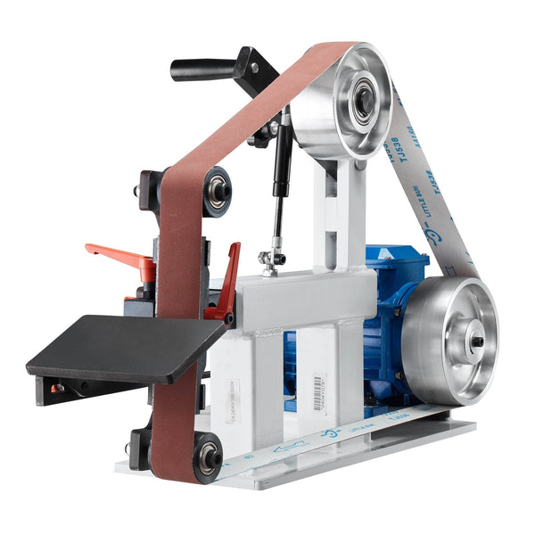 Vevor Belt Grinder Sander 72 X 2 Inch Variable Speed Polisher With Vfd 1500W 2Hp Polishing Grinding Machine 3 Moulds & 3Pcs Sanding Belts For Metalwor
