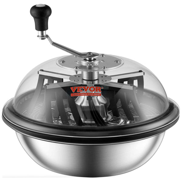 Vevor Leaf Bowl Trimmer 16'' Manual Bud With Stainless Steel Blades Leaf Blowers