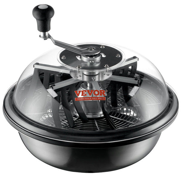 Vevor Leaf Bowl Trimmer 16'' Manual Bud With Stainless Steel Blades Leaf Blowers