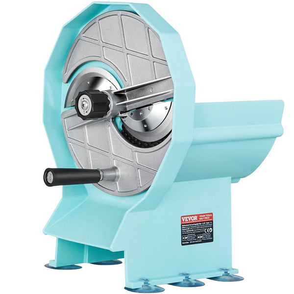 Manual Vegetable Fruit Slicer 0 0.5"/0 12Mm Thickness Adjustable Commercial Machine Double Feed Ports Stainless Steel Blade Food Cutter Slicing For Cu