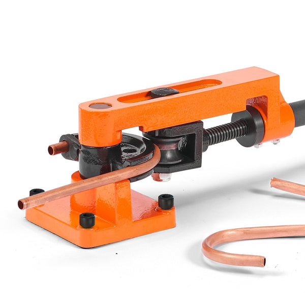 Pipe Tube Bender 3/8" To 1" Od Manual With 7 Bending Dies 180A Copper Aluminum Pipes Tools For Hvac Air Conditioning Refrigerator Auto Repair Other Pi