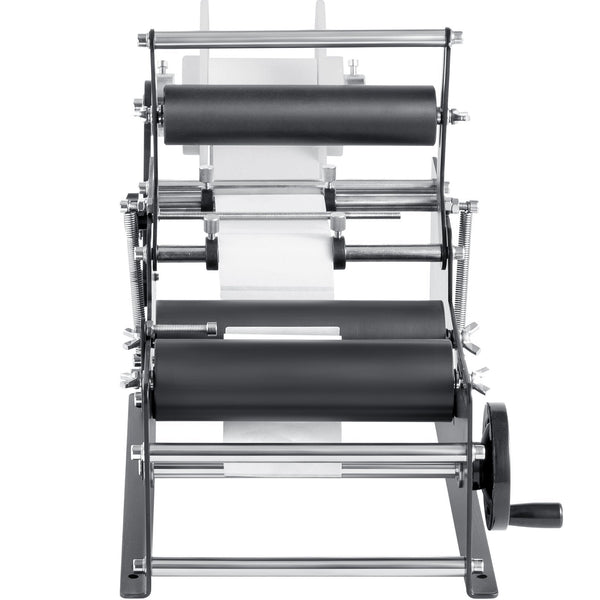 Vevor Manual Round Labeling Machine 15 20Pcs/Min Bottle Applicator For Bottles Adjustable Labeler Suitable Diameter 120 Mm (With Pressing Bar) Label P