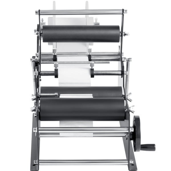 Vevor Manual Round Labeling Machine 15 20Pcs/Min Bottle Applicator For Bottles Adjustable Labeler Suitable Diameter 120 Mm (With Pressing Bar) Label P