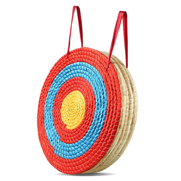 20 Inch 5 Layer Straw Archery Target Round Bow Shooting Practice Archery Targets