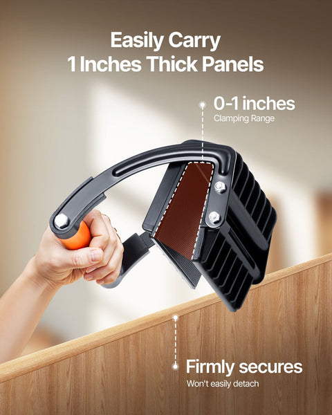 Vevor Plywood Carrier 90.7 Kg Drywall Carrying Tool For 0 25.4 Mm Thickness Drywall Tools