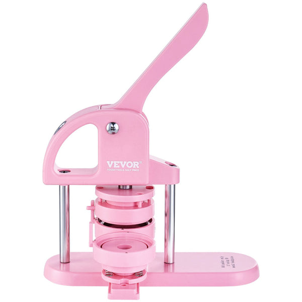 Vevor Button Maker 1/1.25/2.28 Inch (25/32/58Mm) 3 In 1 Pin 300Pcs Parts Machine With Panda Magic Book Ergonomic Arc Handle Punch Press Kit For Childr