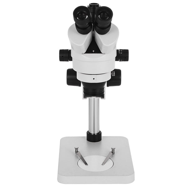 3.5X 90X Trinocular Stereo Microscope With Pillar Stand Biological Reliable Lab Microscopes