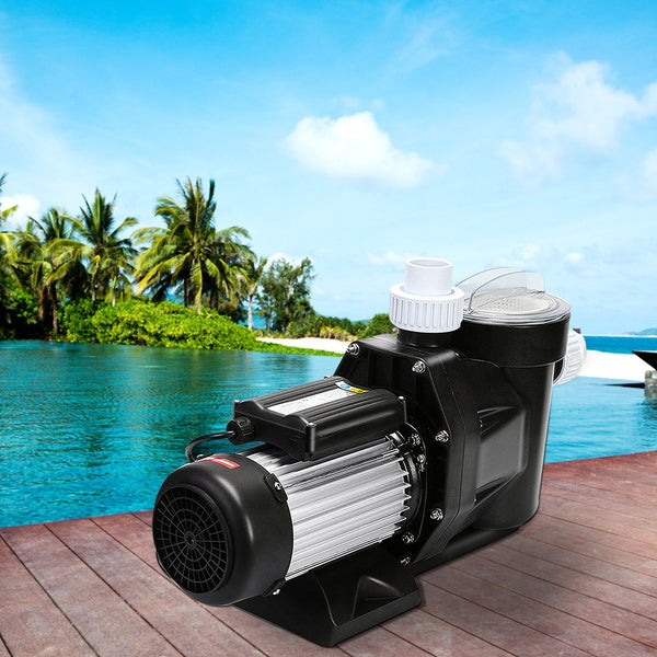 Swimming Pool Filter Pump 2.5Hp 1850W 148Gpm Single Speed For Spa Water Circulation Above Ground Apply Bathtub Pool Pumps