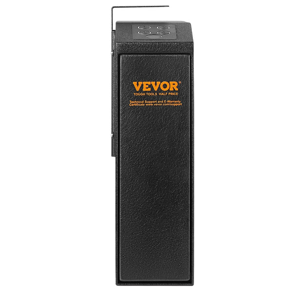 Vevor Mounted Gun Safe For Pistols Biometric 3 Access Ways 1 Key Safes Boxes & Hideaways