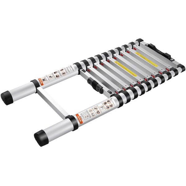 Vevor Telescoping Ladder Aluminum Extension Step 3.2 M Multi Purpose Portable Folding & Step Ladders