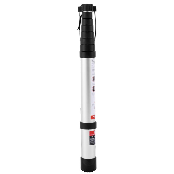 Vevor Telescoping Extension Ladder 8.5Ft One Button Retraction 375 Lbs Capacity Folding & Step Ladders