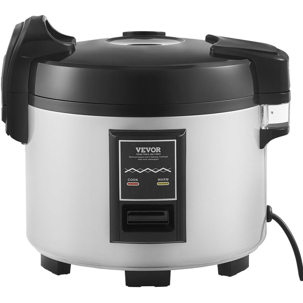 Vevor Commercial Rice Cooker 60 Cup 13L Large Warmer Nonstick Pot White Rice Cookers