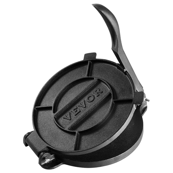 Tortilla Press 8 Inch And Roti Maker Cast Iron Heavy Duty Tortilladora Seasoned Pataconera With 100 Pcs Parchment Paper Dough For Flour Tawa Silver Ot