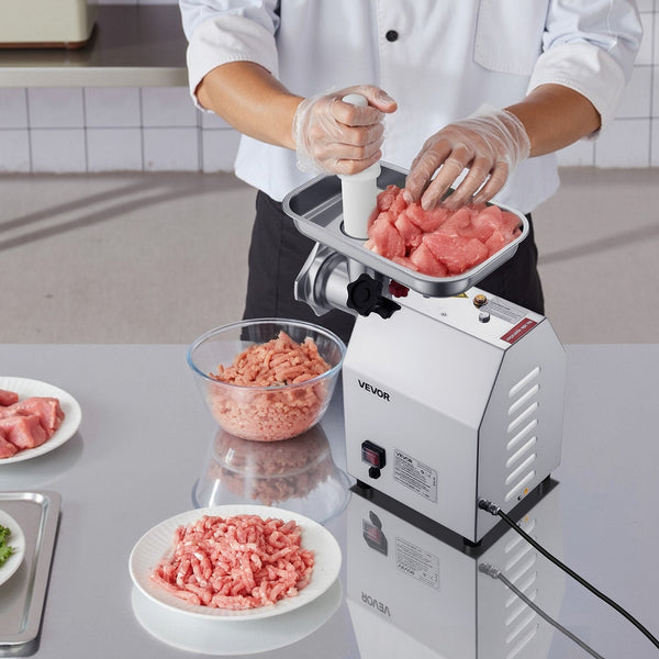 Vevor Commercial Electric Meat Grinder 5.5 Lbs/Min Sausage Stuffer Maker Kitchen Sausage Stuffers