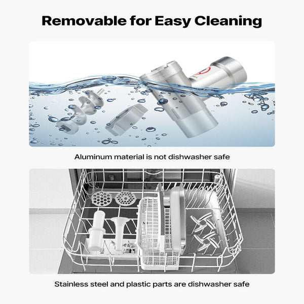 Vevor Commercial Electric Meat Grinder 4.5 Lbs/Min Sausage Stuffer Maker Kitchen Sausage Stuffers