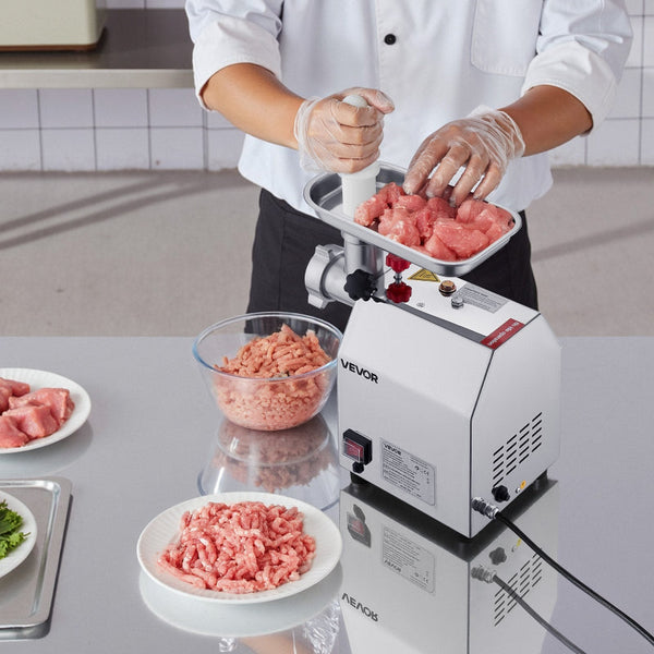 Vevor Commercial Electric Meat Grinder 4.5 Lbs/Min Sausage Stuffer Maker Kitchen Sausage Stuffers