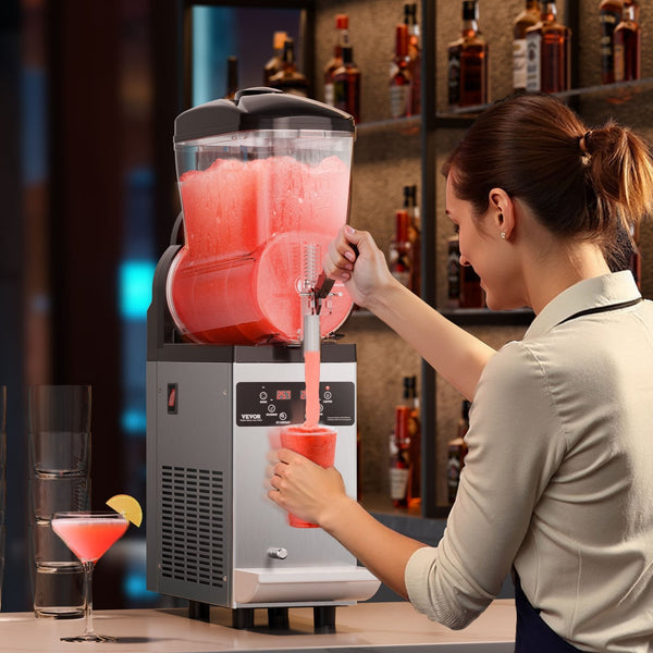 12L Commercial Slushy Machine Margarita Smoothie Frozen Drink Maker Slushie Makers
